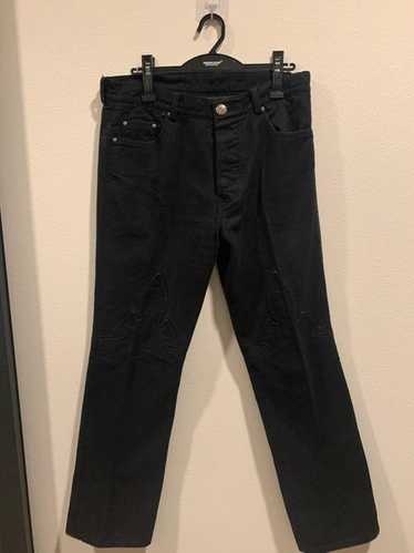 Chrome Hearts Fleur Double Knee Denim