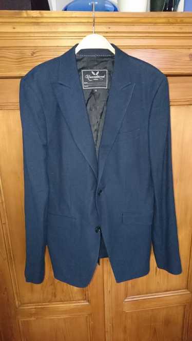 Unconditional - Blue Cotton - Wool Blend Blazer Ja