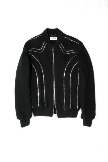 Saint Laurent Multi-zip Wool Bomber AW15