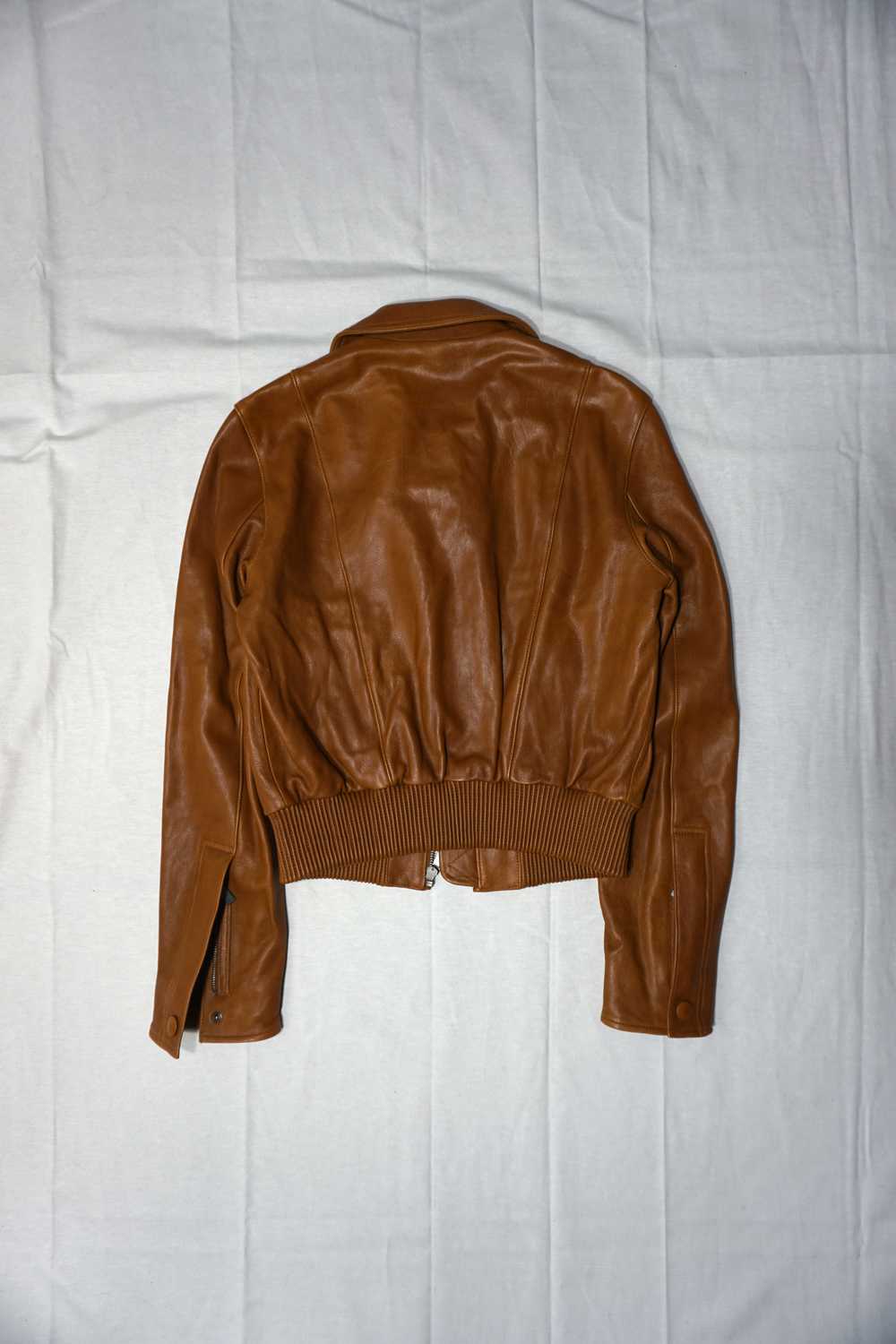 Helmut Lang Tumbled Leather Jacket - image 2