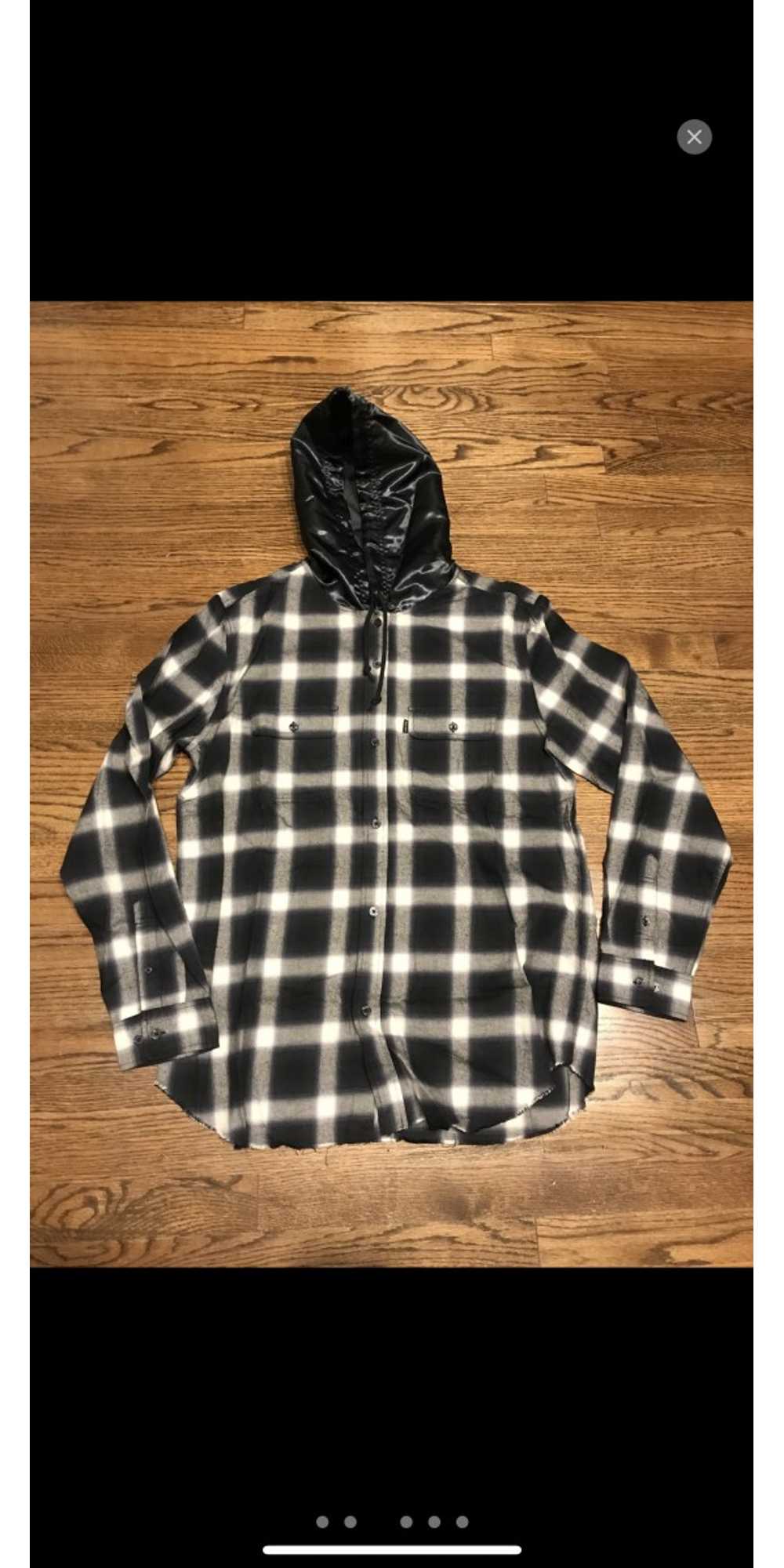 Supreme x Undercover Black Satin Bear Flannel - image 3