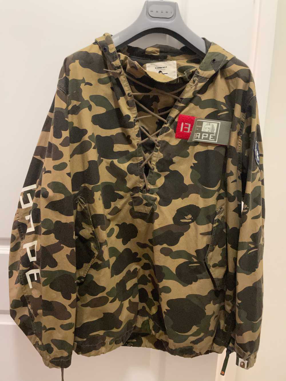 A BATHING APE® FW14 1st Camo Tie-Up Anorak - image 1