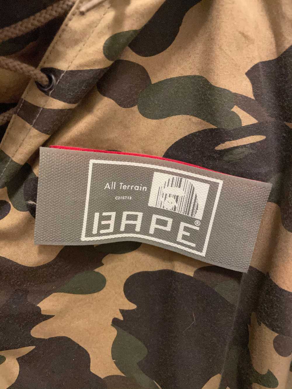 A BATHING APE® FW14 1st Camo Tie-Up Anorak - image 9