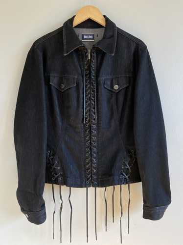 Jean Paul Gaultier Lace Denim Jacket