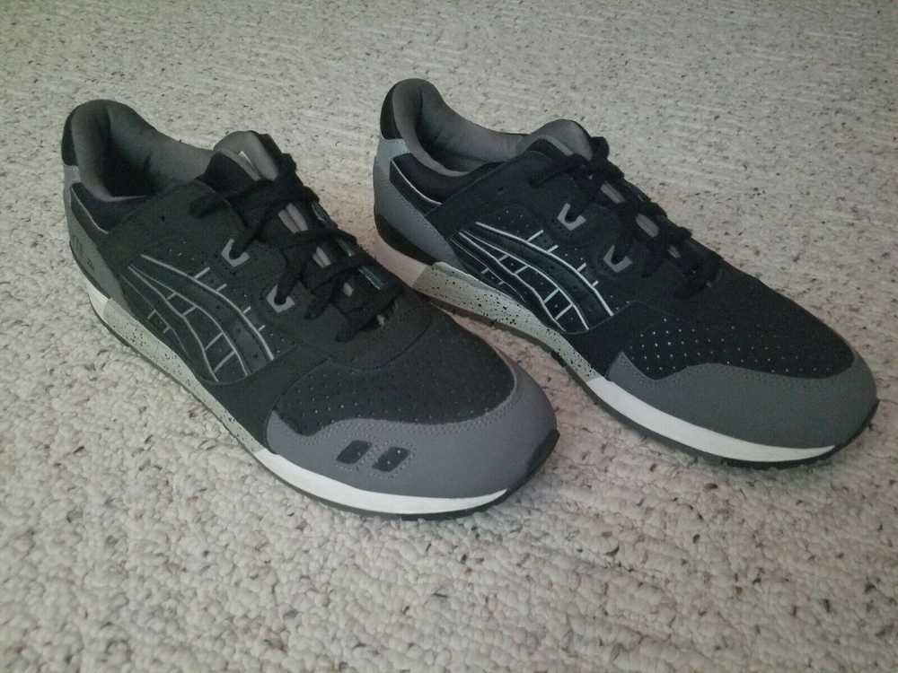 Asics Gel-Lyte III Black Gray Reflective H6W1L-90… - image 2