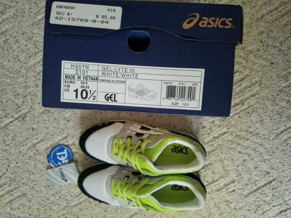 Asics Gel-Lyte III Lime Black White H307N-0101 - image 6