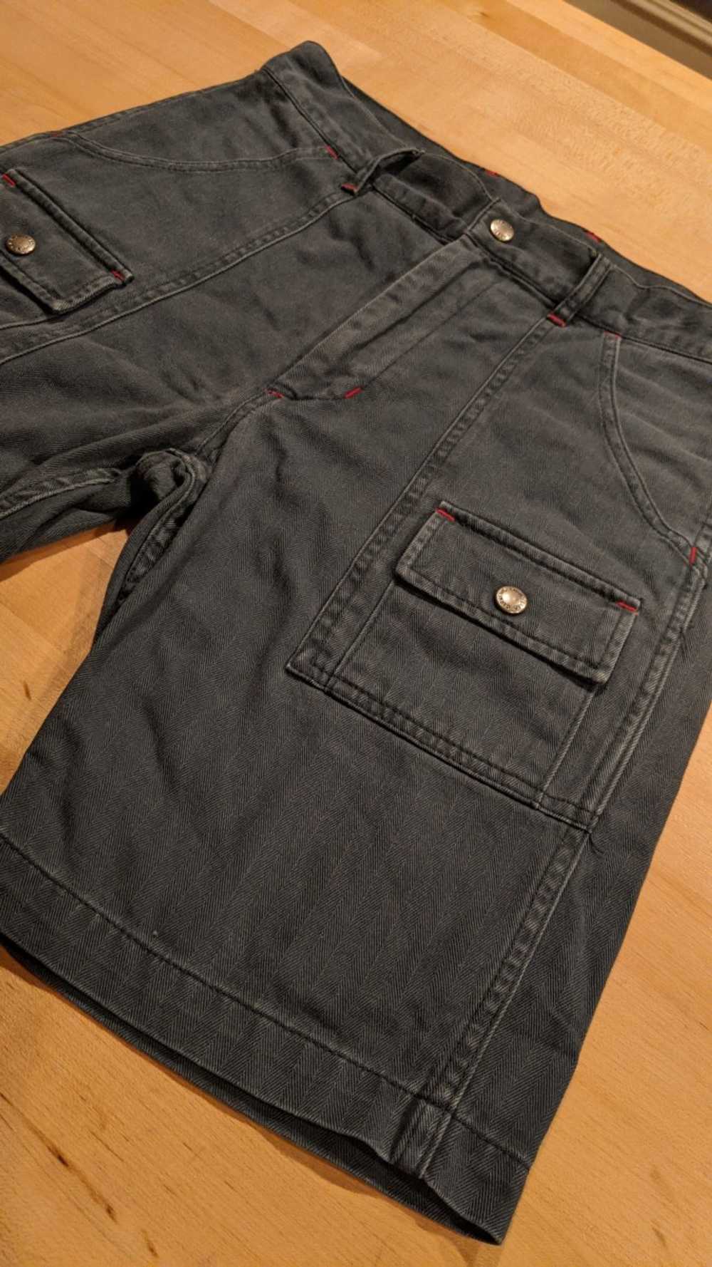 Engineered Garments Blue Pocket Shorts - image 2
