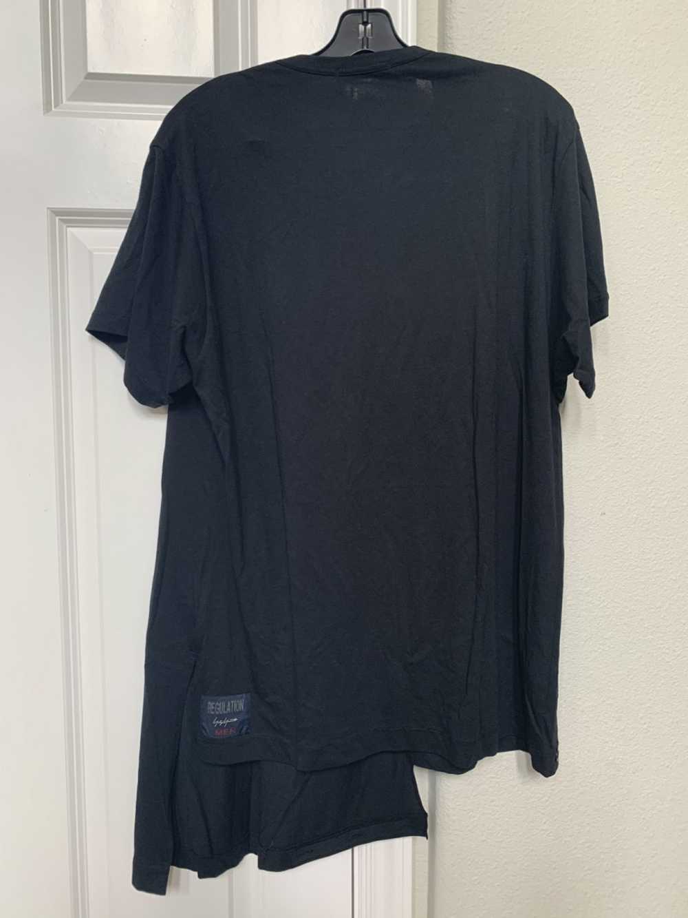 Yohji Yamamoto Cotton rayon tee assumetric - image 2