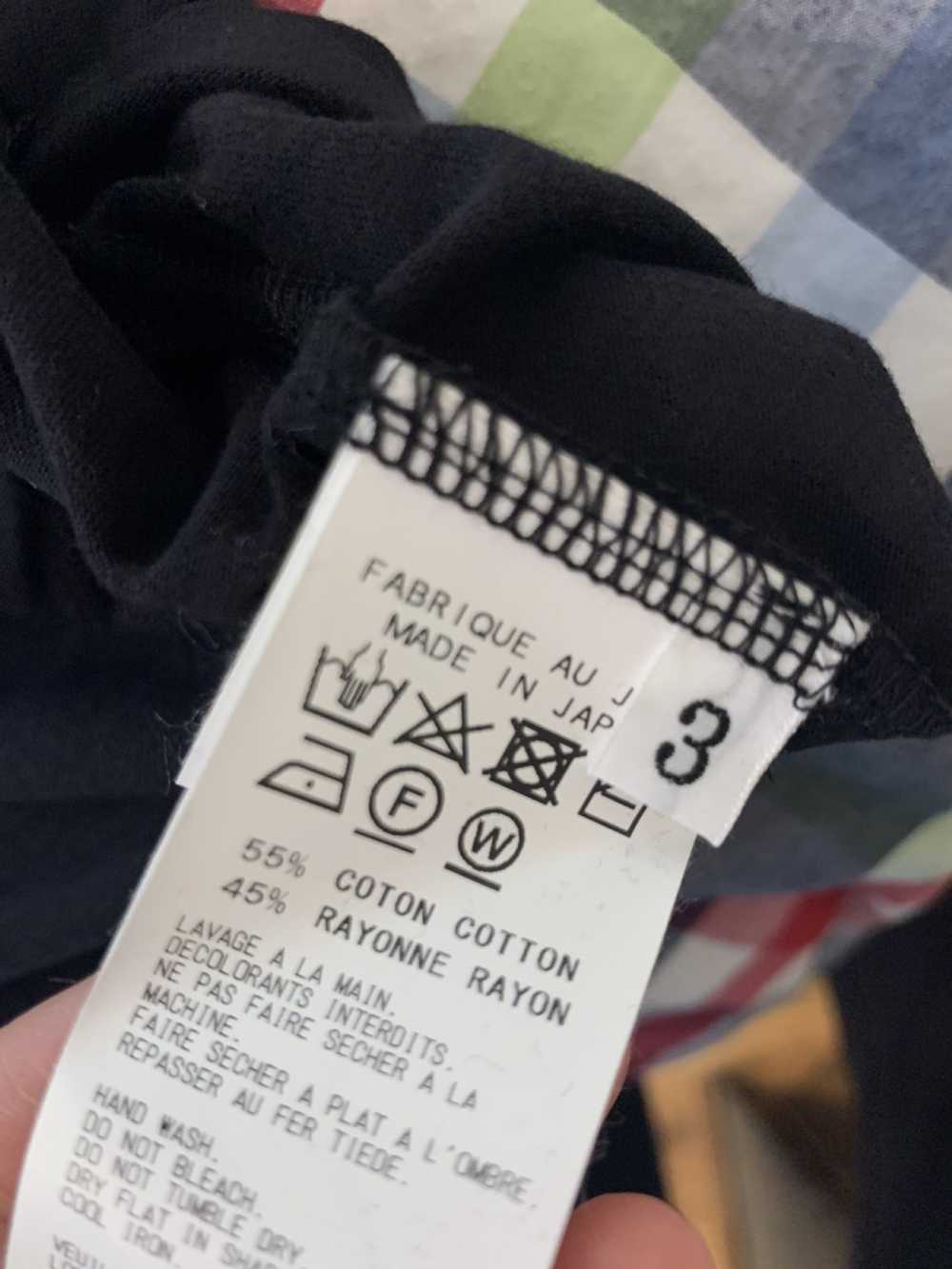 Yohji Yamamoto Cotton rayon tee assumetric - image 3