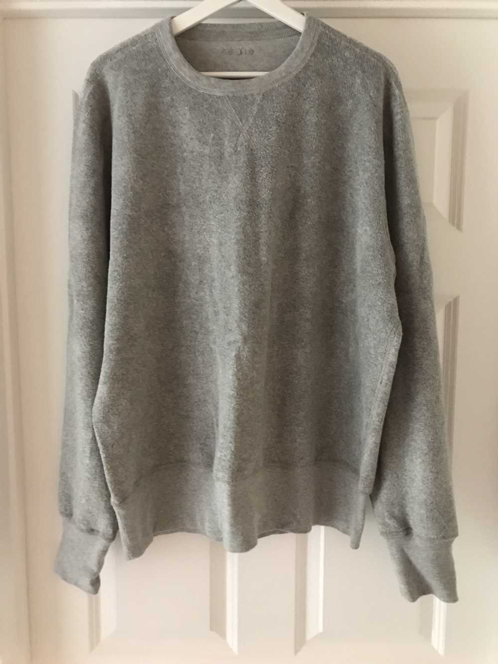 Our Legacy Reverse Terry Sweater Grey XL - image 1