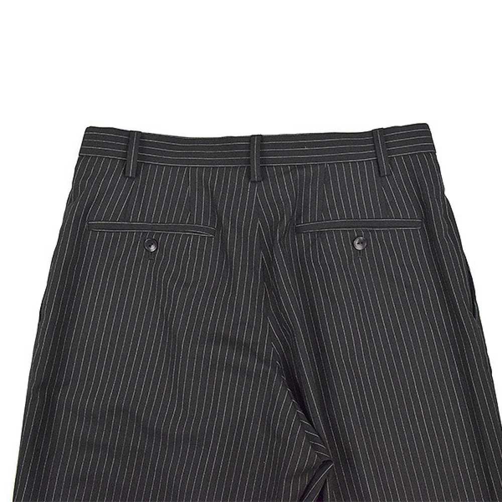 Edwina Horl - black wool striped pants - image 4