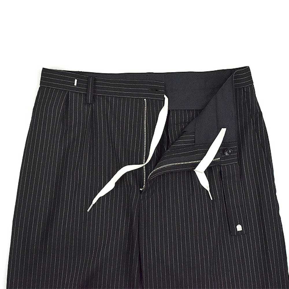 Edwina Horl - black wool striped pants - image 6