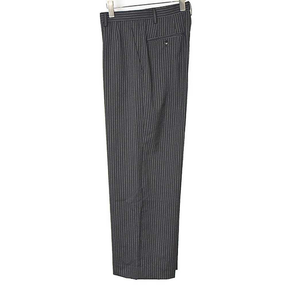 Edwina Horl - black wool striped pants - image 8