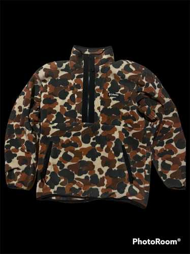 Columbia Camo Half-Zip Fleece