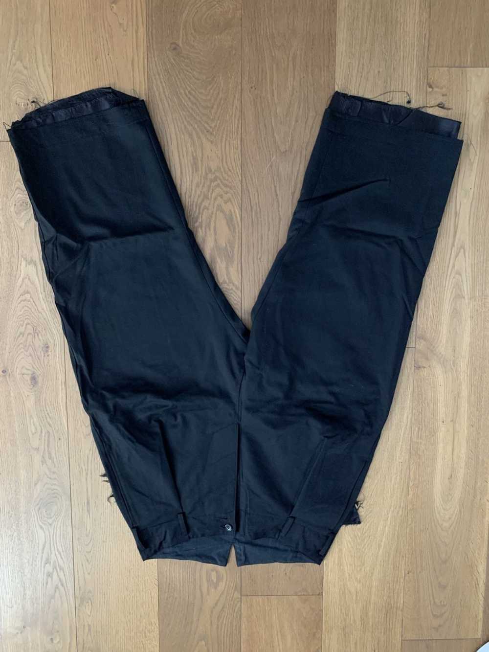 Sulvam - Black wool wide pants L - image 4