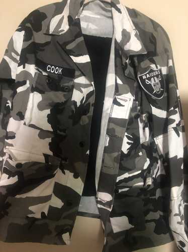 Military - Raider nation camouflage nfl football m