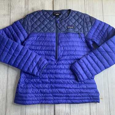 Patagonia Blue AlpLight Pullover Down Feather Jac… - image 1