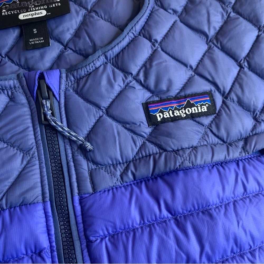 Patagonia Blue AlpLight Pullover Down Feather Jac… - image 2