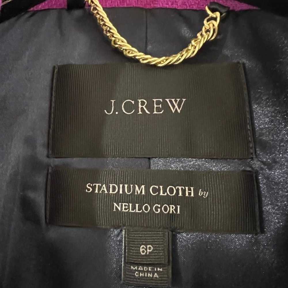 J.Crew Cocoon Italian Stadium Cloth Wool Coat - image 3