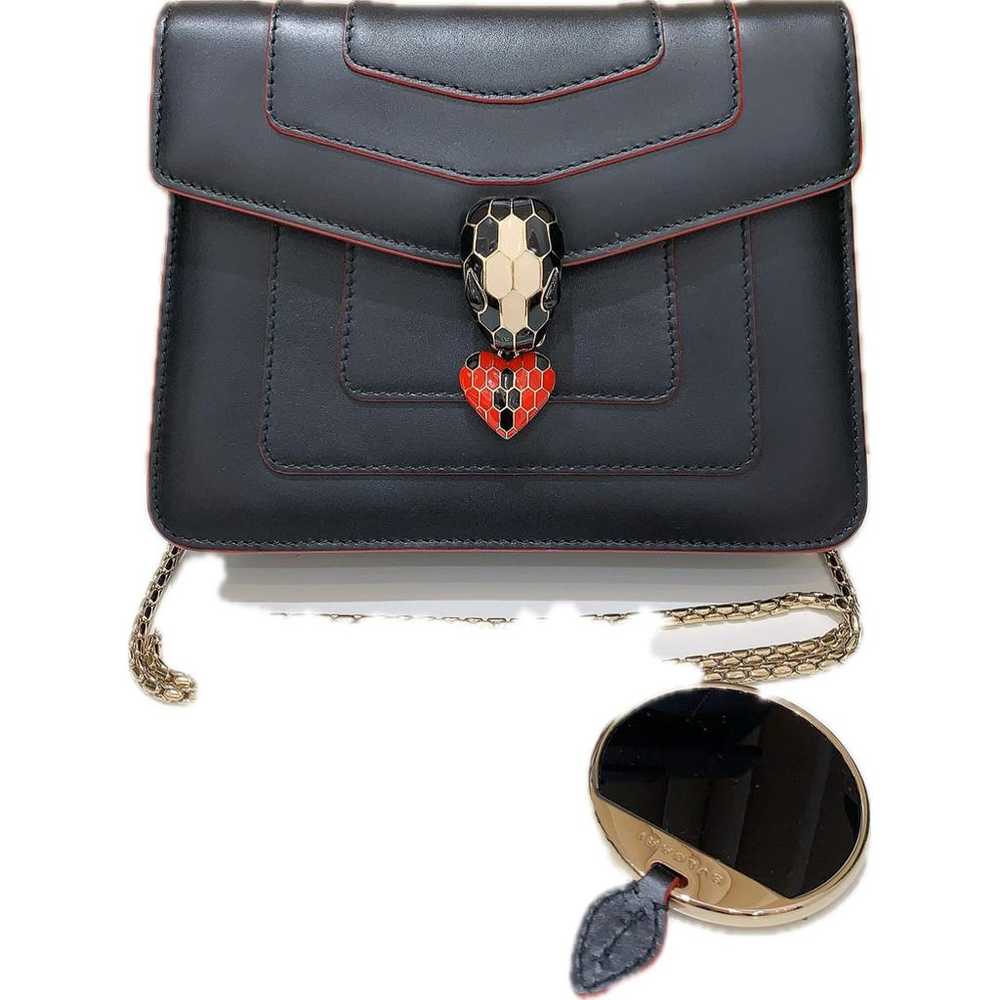 Bvlgari Serpenti leather crossbody bag - image 4