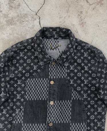 Louis Vuitton Black Denim Jacket