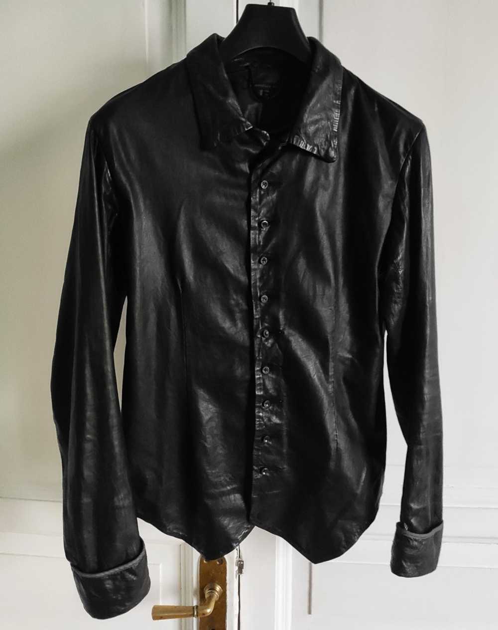 Christian Peau - Leather overshirt.Like Paul Harn… - image 1