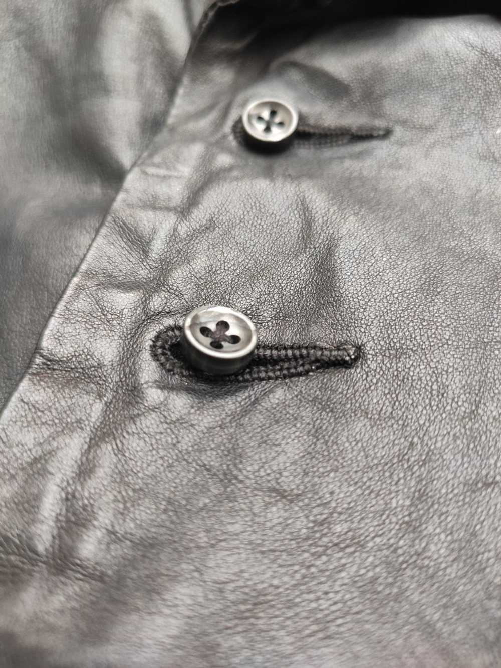 Christian Peau - Leather overshirt.Like Paul Harn… - image 6
