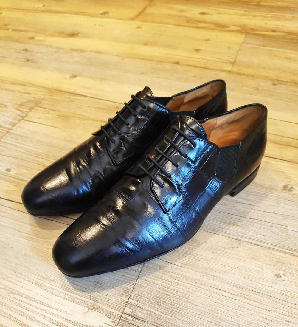 Dries Van Noten GRAIL! FW09 Croco pattern shoes.L… - image 4