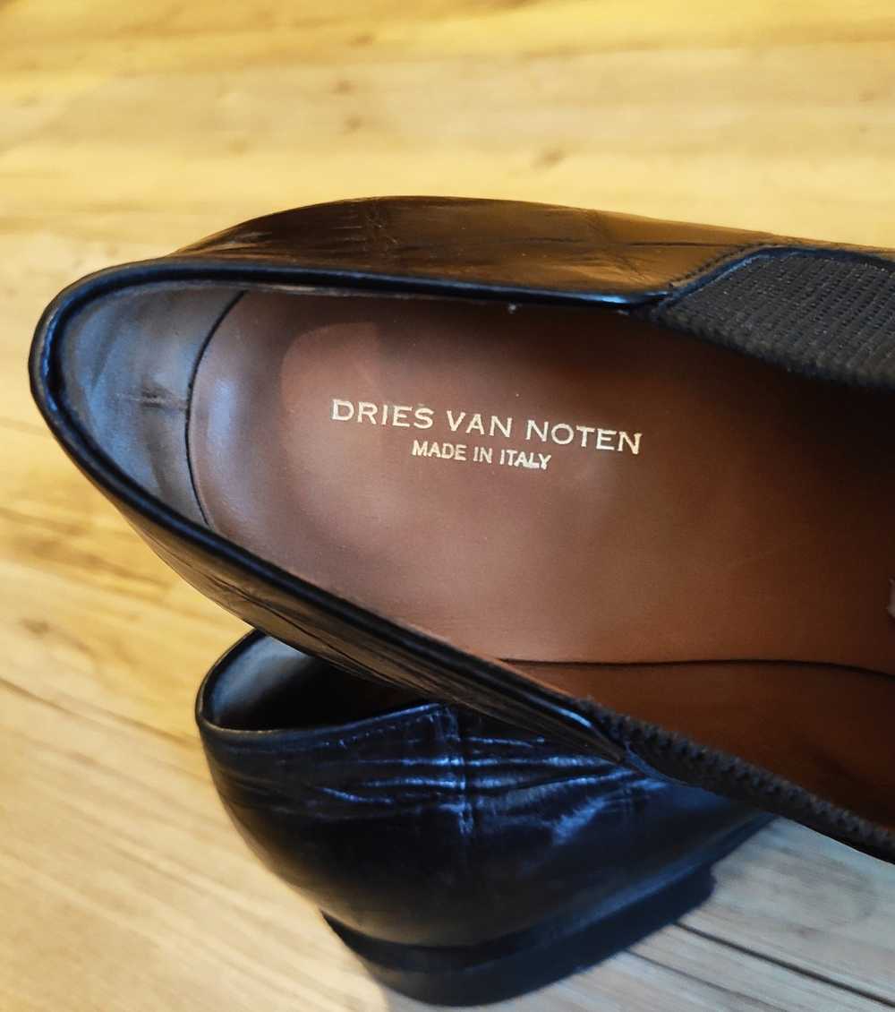 Dries Van Noten GRAIL! FW09 Croco pattern shoes.L… - image 9