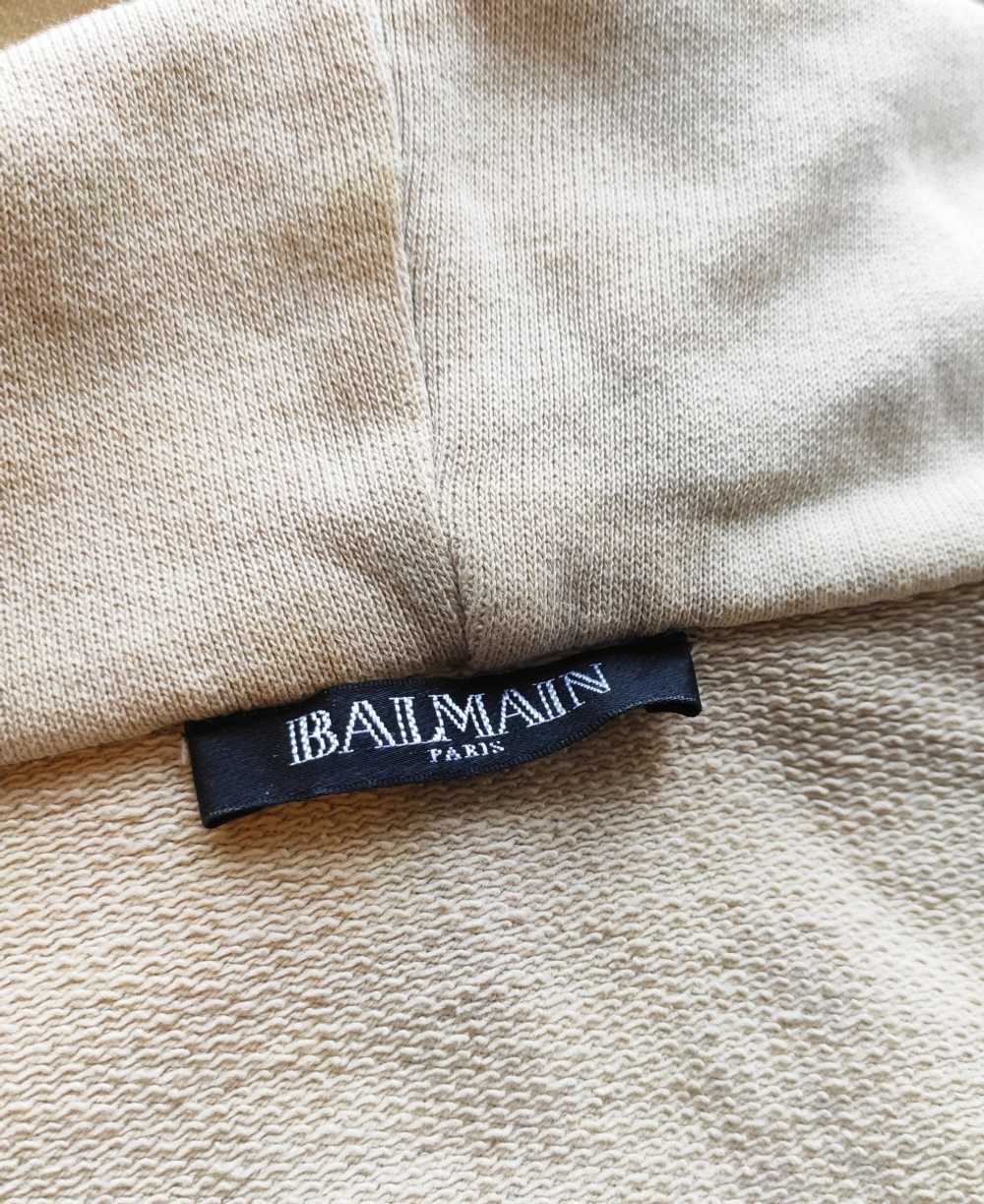 Balmain GRAIL! Epaulette military hoodie SS13.Lik… - image 10