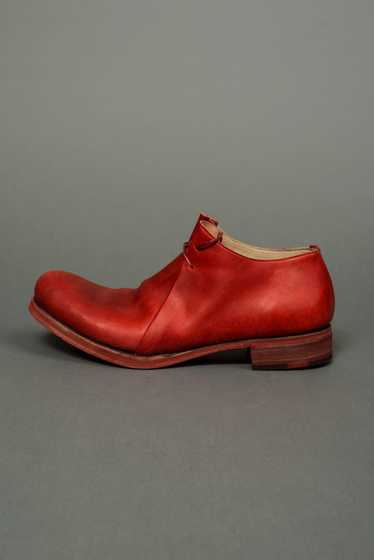 M.A+ NEW NEW Red folded derby shoes SS2012 - image 1