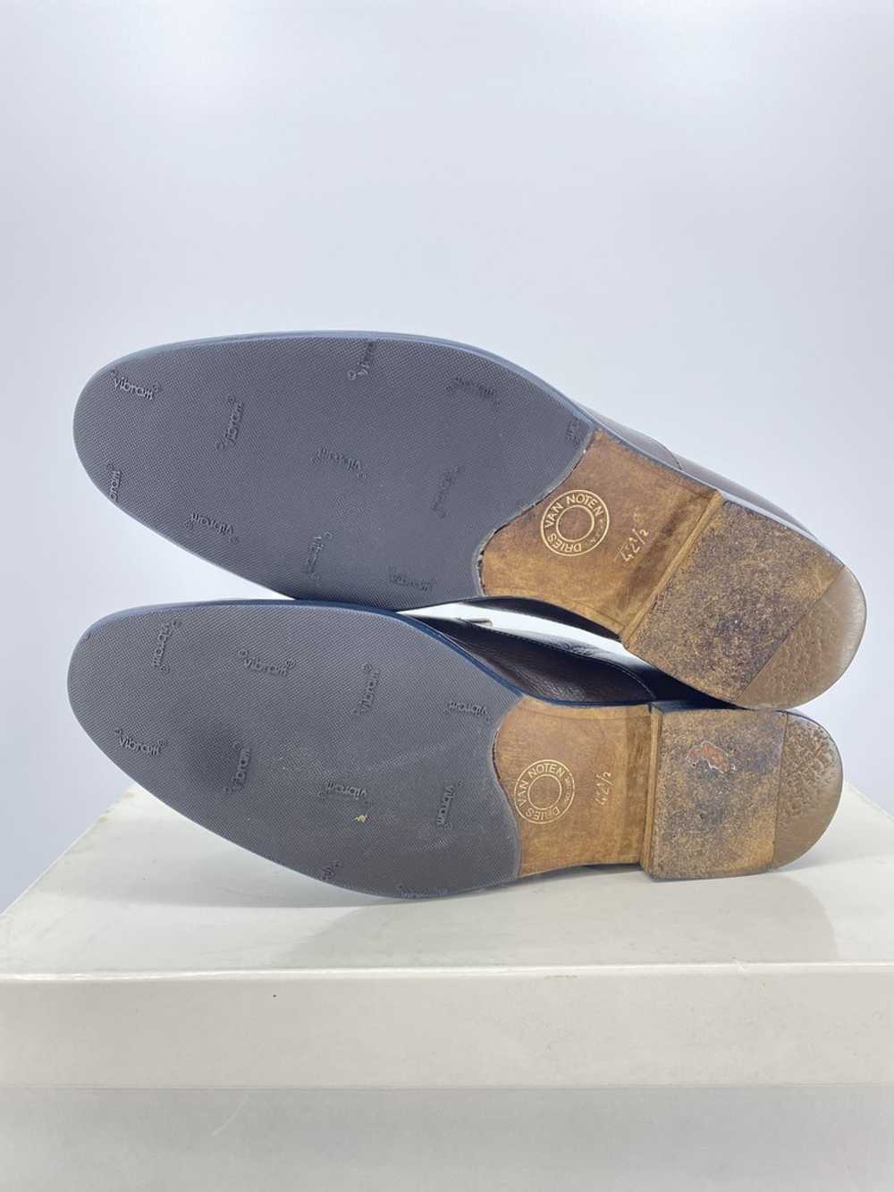 Dries Van Noten Brown Leather Loafers - image 11