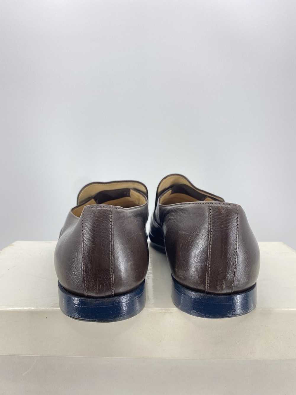 Dries Van Noten Brown Leather Loafers - image 7
