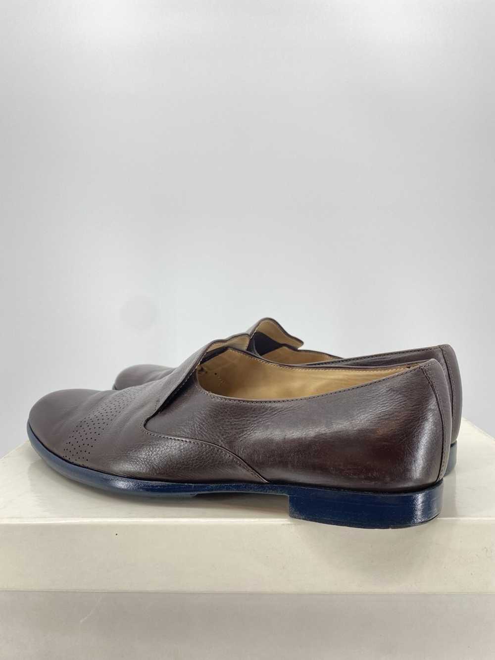 Dries Van Noten Brown Leather Loafers - image 8