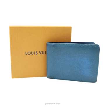 Louis Vuitton Multiple Wallet - Blue Taiga Leather