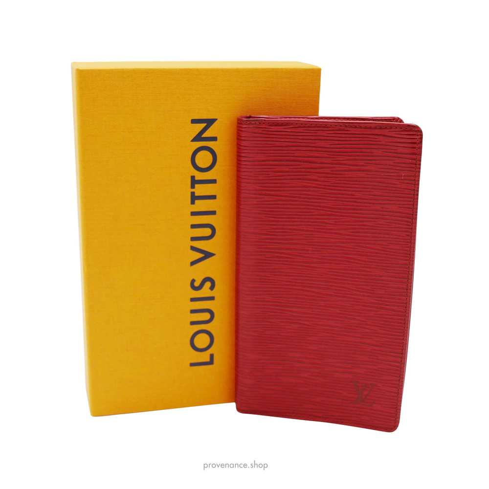 Louis Vuitton Long Wallet - Red Epi Leather - image 1