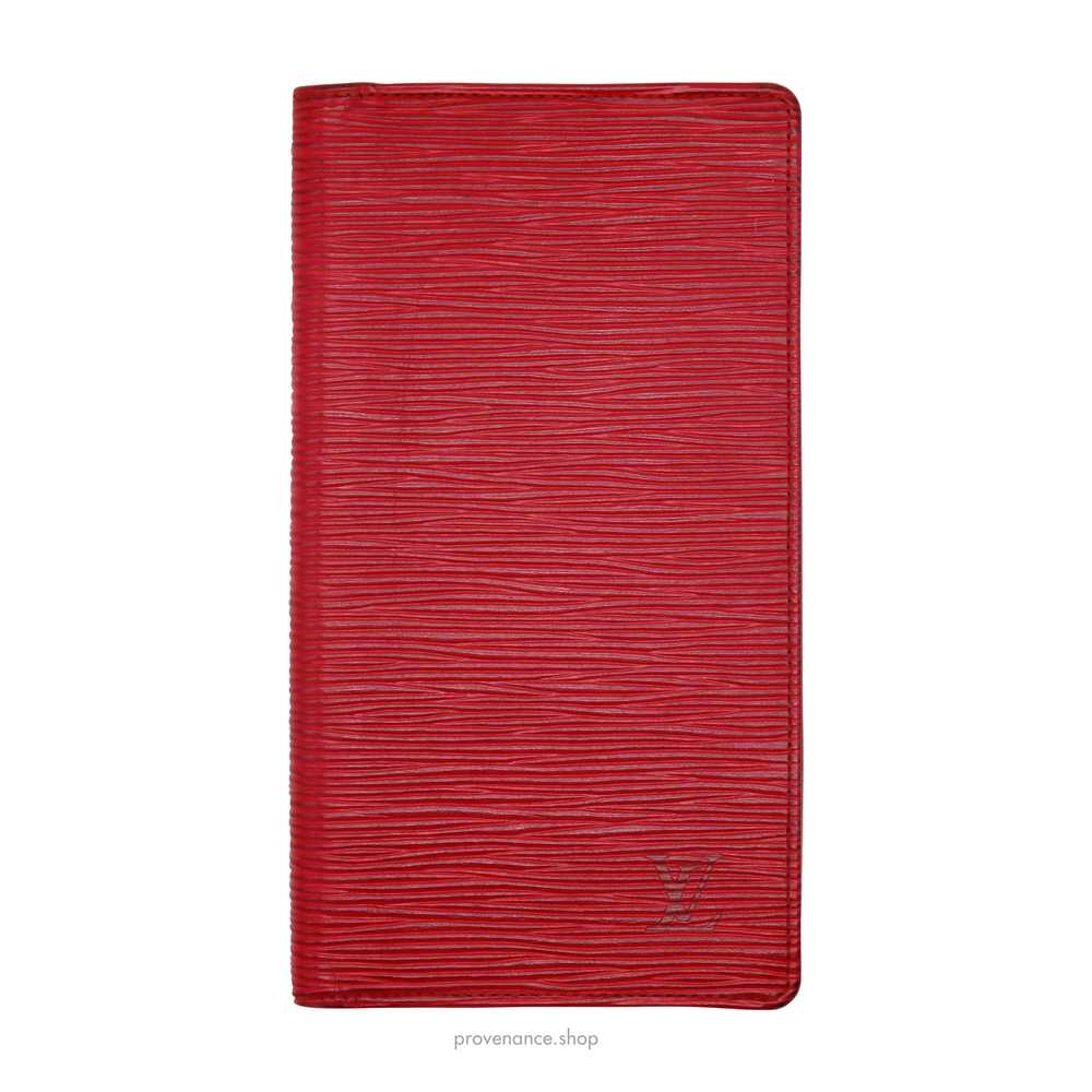 Louis Vuitton Long Wallet - Red Epi Leather - image 2