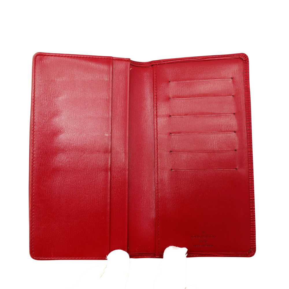 Louis Vuitton Long Wallet - Red Epi Leather - image 7