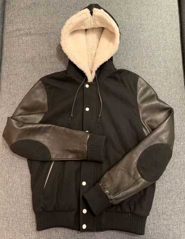 Band Of Outsiders Band of Outsiders leather hooded