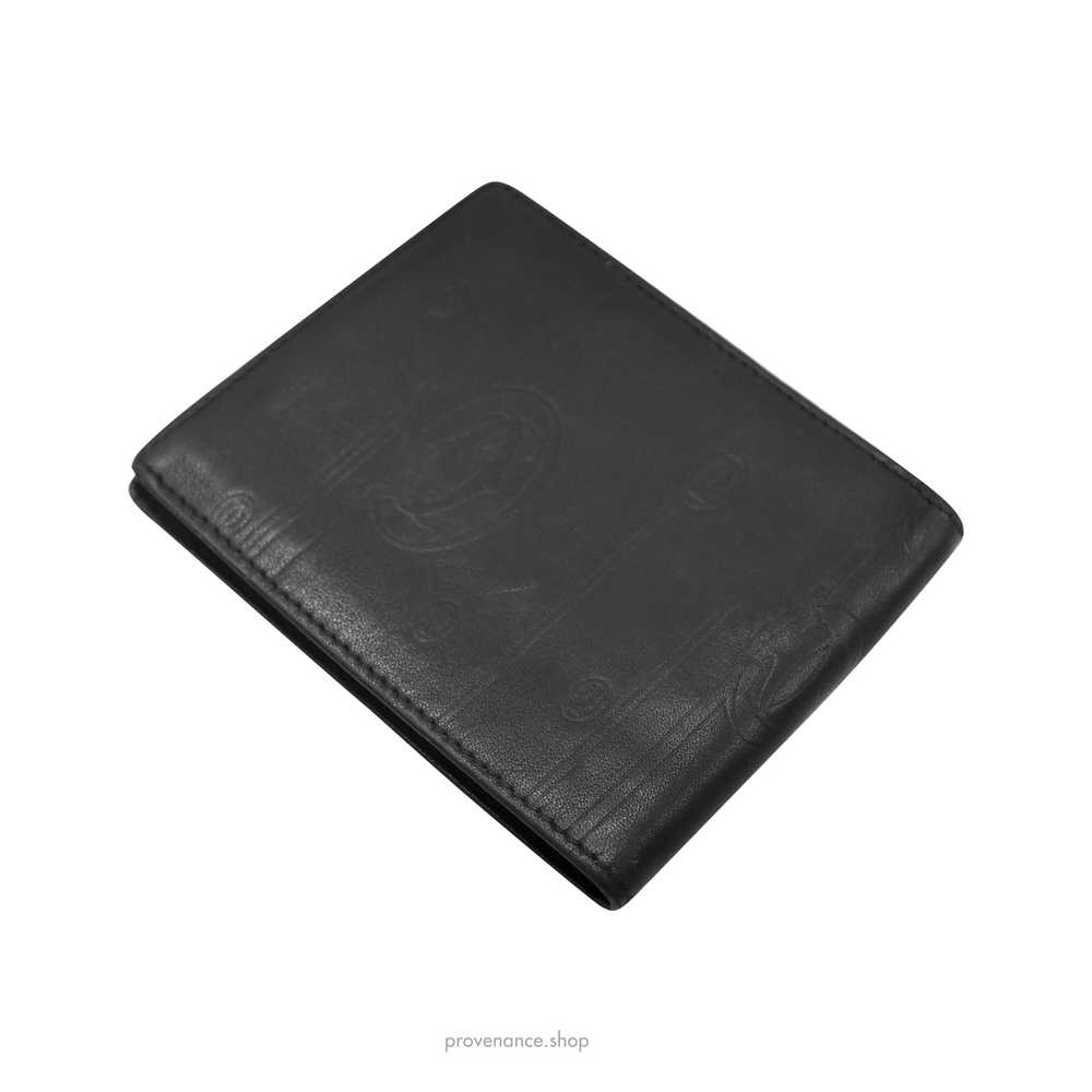 Cartier 6CC Bifold Wallet - Black Calfskin Leather - image 4