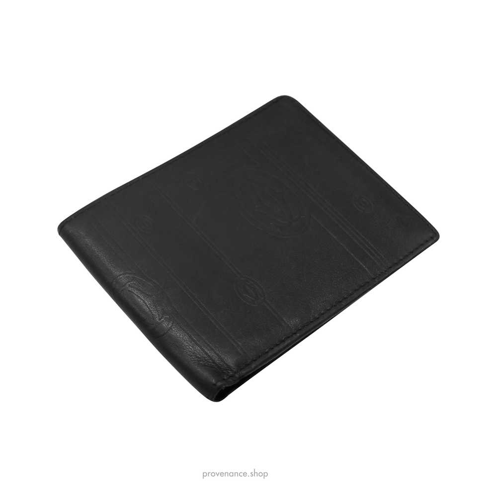 Cartier 6CC Bifold Wallet - Black Calfskin Leather - image 5