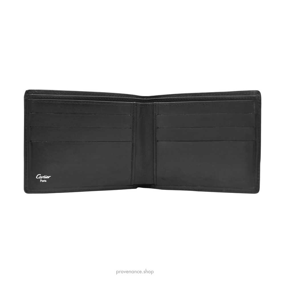 Cartier 6CC Bifold Wallet - Black Calfskin Leather - image 6