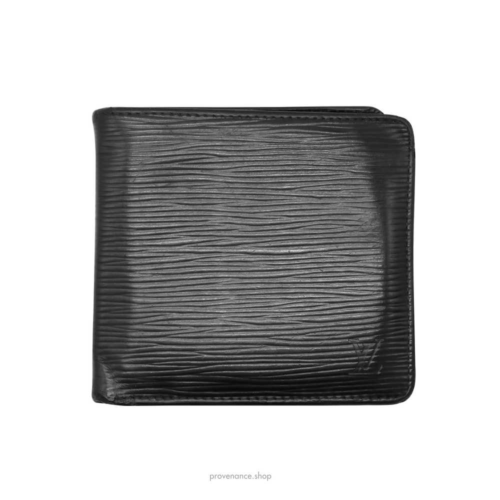 Louis Vuitton Marco Wallet - Black Epi Noir Leath… - image 1