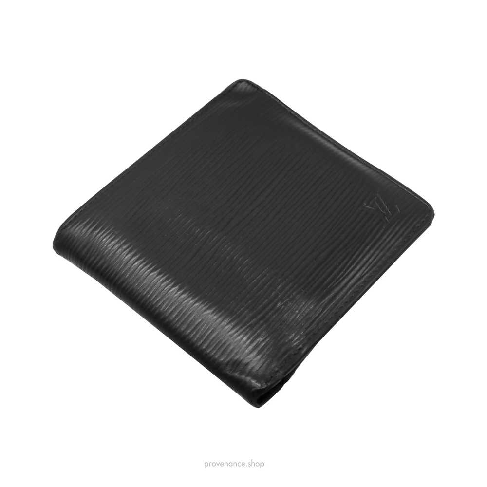 Louis Vuitton Marco Wallet - Black Epi Noir Leath… - image 3