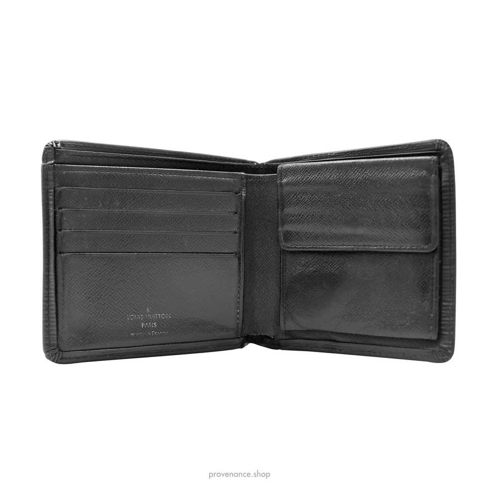 Louis Vuitton Marco Wallet - Black Epi Noir Leath… - image 6
