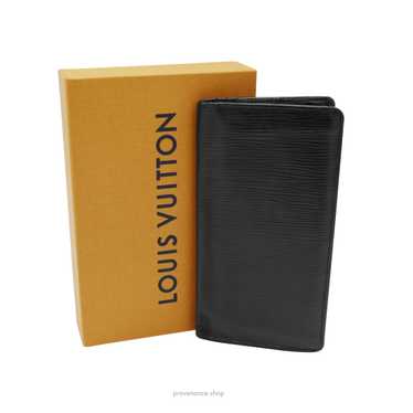 Louis Vuitton Brazza Long Wallet - Black Epi