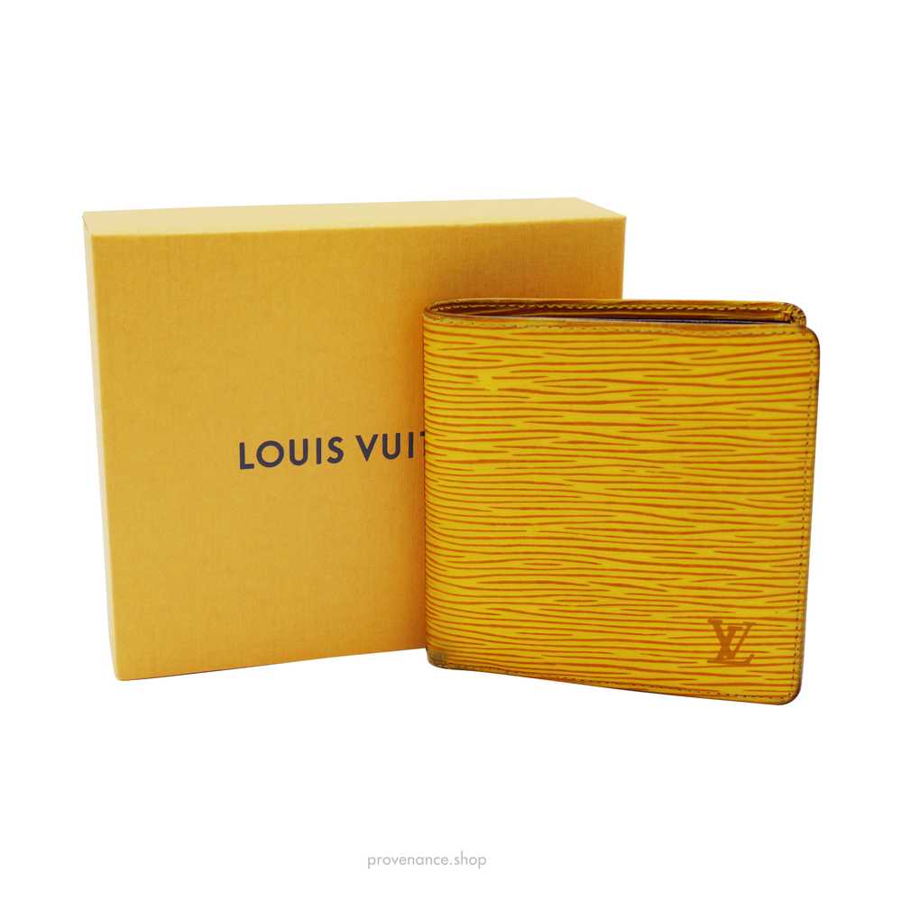 Louis Vuitton Marco Wallet - Tassil Yellow Epi Le… - image 1