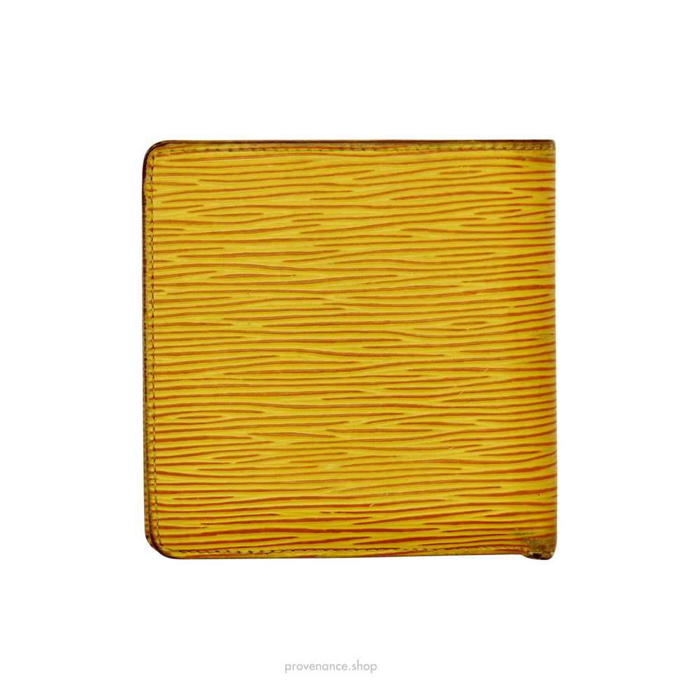 Louis Vuitton Marco Wallet - Tassil Yellow Epi Le… - image 3