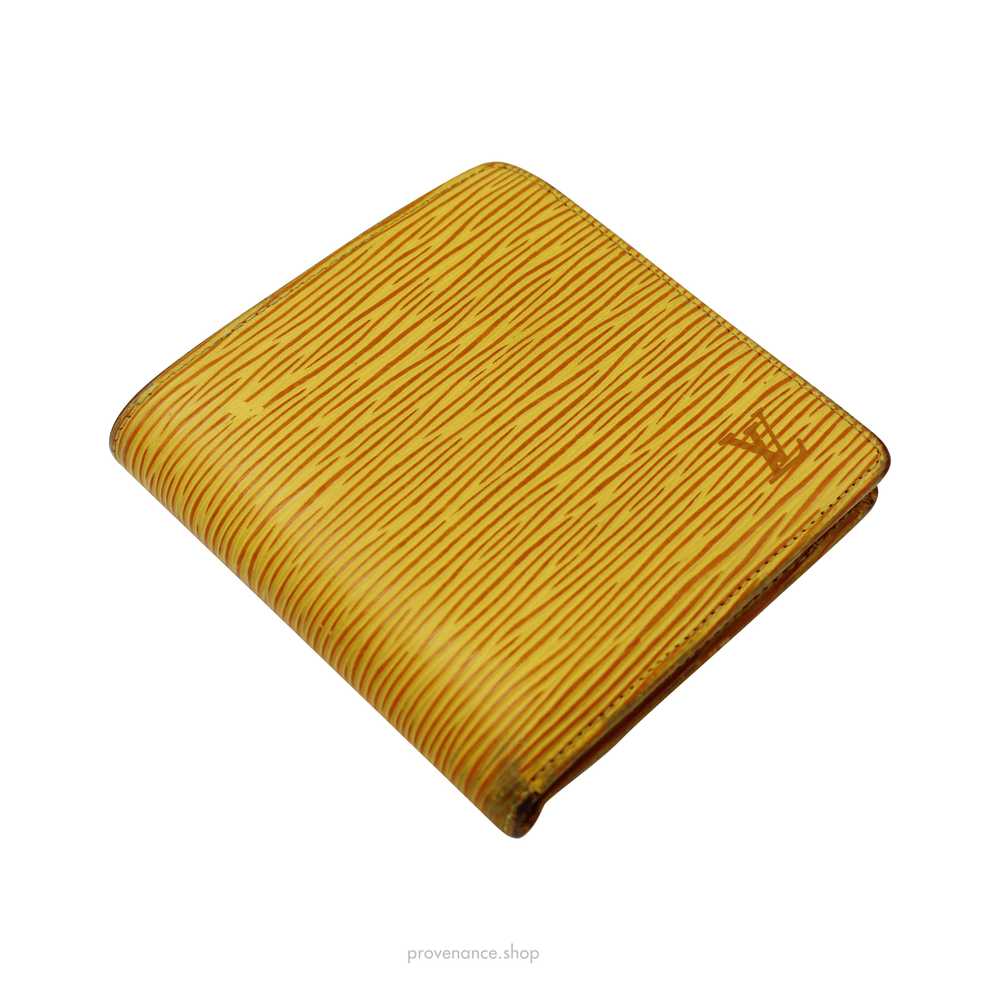 Louis Vuitton Marco Wallet - Tassil Yellow Epi Le… - image 4