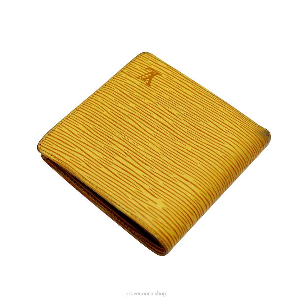 Louis Vuitton Marco Wallet - Tassil Yellow Epi Le… - image 5